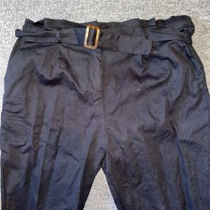 Showpo Tortoise Belted Trousers Wide Leg